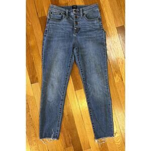 J. Crew 10" High Rise Skinny Jeans